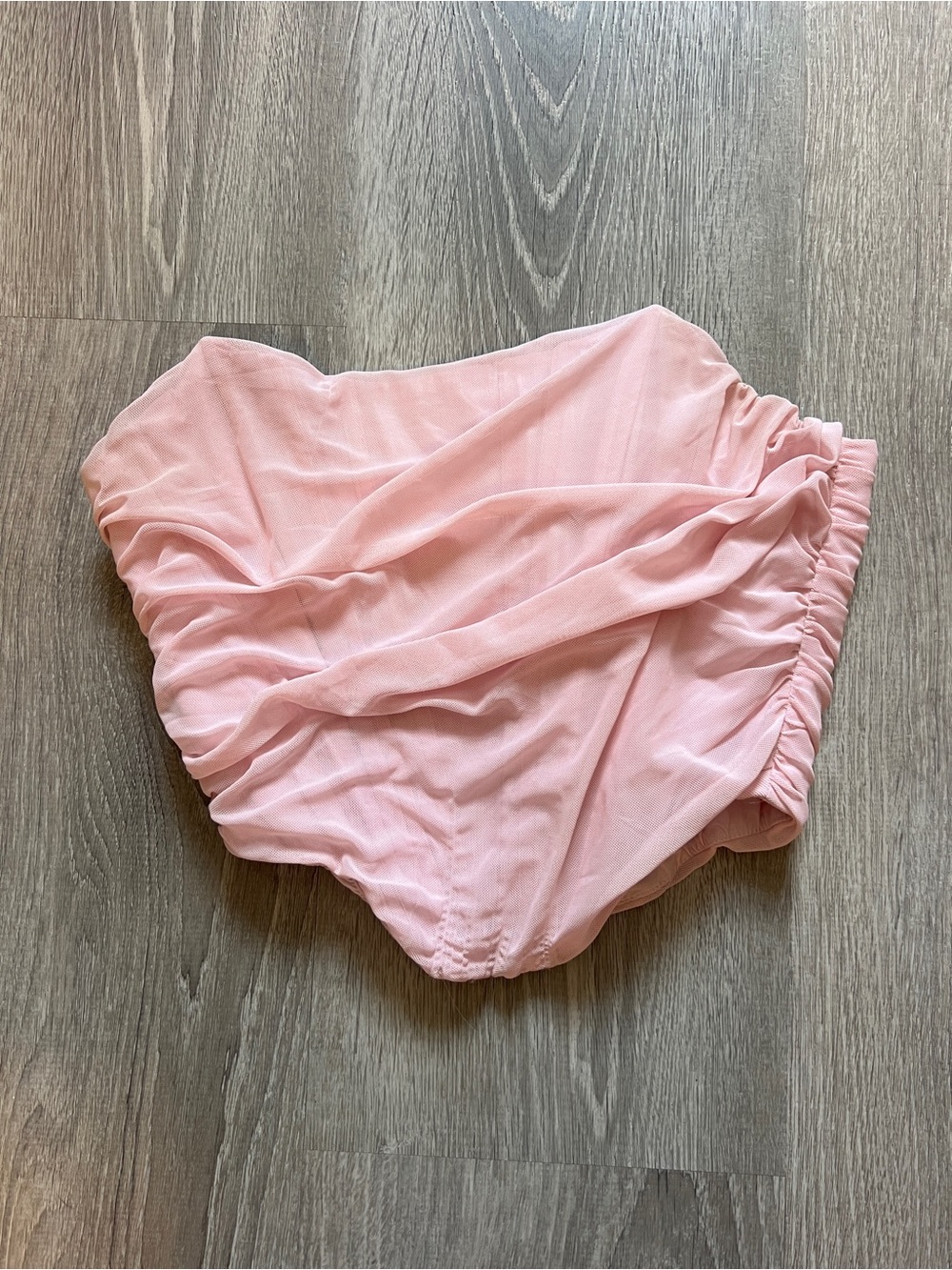 Blush pink corset top